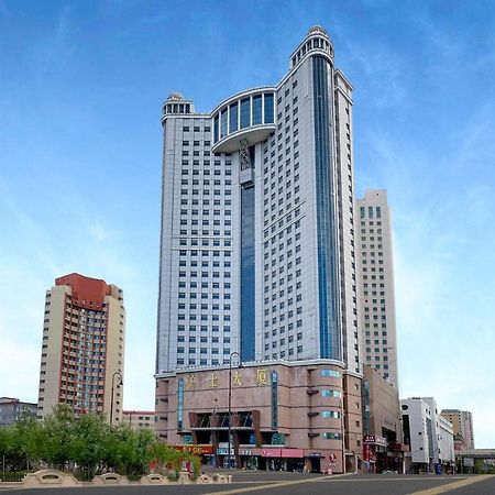 Hanting Hotel Harbin Railway Station Square Bagian luar foto